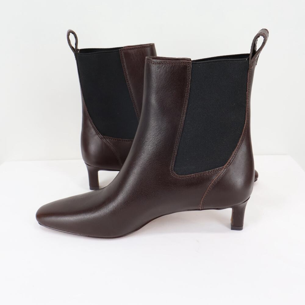 Madewell The Dimes Chelsea Boot Turkish Coffee Brown Size 7 NWOB - Picture 8 of 10